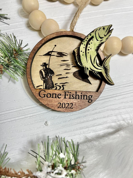 FISHING ORNAMENT